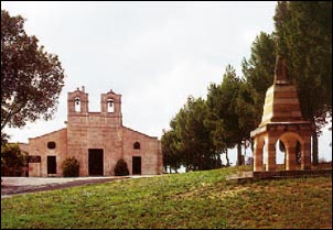 Santuario "Santa Maria di Picciano" in localit "Picciano di La Martella", a Matera.