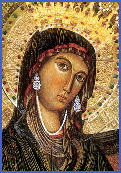 Immagine della Madonna di Montevergine.