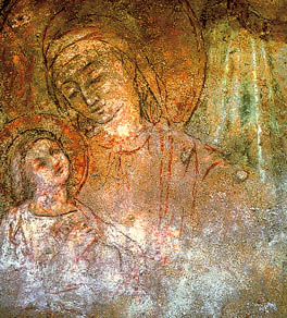 Venerata immagine della Madonna che il 30 dicembre 1485 offr in adorazione ai fedeli il bambino che porta in braccio