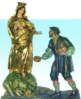 Madonna di Valverde: gruppo ligneo