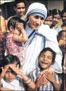 I poveri, tutti figli della Beata Madre Teresa di Calcutta.