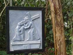 Una stazione della Via Crucis