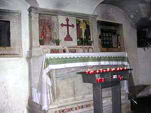 L'altare di San Bernardo di Chiaravalle