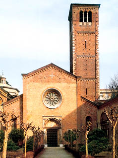 La chiesa di San Celso che custodisce la miracolosa immagine di SantAmbrogio.